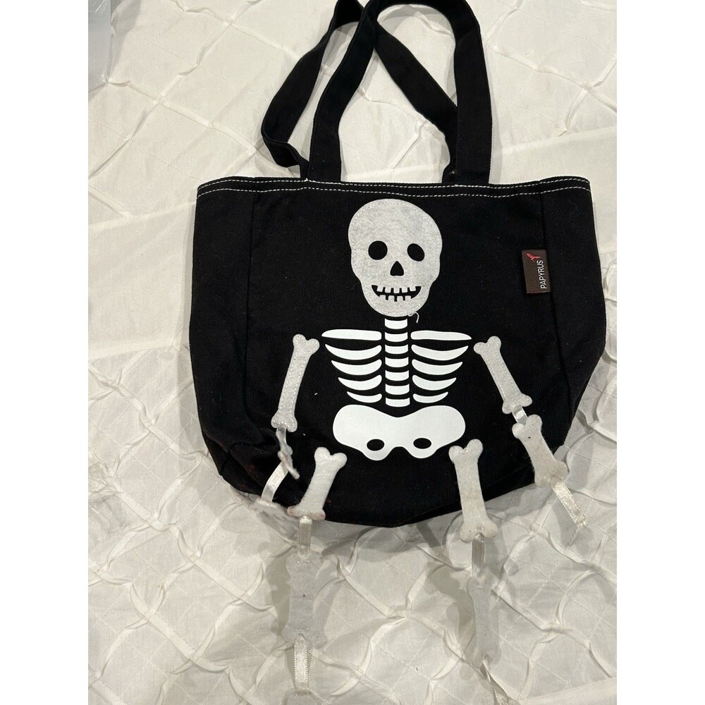 Halloween Trick Or Treat Canvas Bag From Papyrus